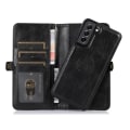 Miniatyrbillede 1 af 11: Smooth 2-1 Wallet Case - Samsung Galaxy S21 FE Svart