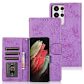 Pikkukuva 3 / 11: Smidigt Plånboksfodral - Samsung Galaxy S21 Ultra Rosa