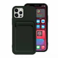 Skyddsskal med Kortfack - iPhone 11 Pro Mörkgrön