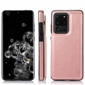Miniatyrbilde 8 av 11: Samsung Galaxy S20 Ultra - Stilrent Nkobee Skal Korthållare Röd