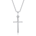 Pikkukuva 1 / 5: Elegant Hög Kvalitet Kors Halsband Silver