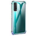 Miniatyrbild 4 av 10: Genomtänkt Skyddsskal - Huawei P Smart 2021 Blå/Rosa