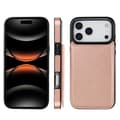 iPhone 17 Pro Max Plånboksskal  Res Lätt Utan Plånbok med Stil Roséguld