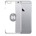 Miniatyrbillede 1 af 11: iPhone 6/6S Plus - Stötdämpande Silikonskal med Ringhållare Silver