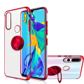 Miniatyrbilde 4 av 10: Huawei P30 Lite - Smidigt Silikonskal med Ringhållare Blå