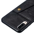 Miniatyrbilde 9 av 11: Praktiskt Skal med Korthållare - Samsung Galaxy A70 Ljusbrun