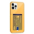 Elegant Skal med Kortfack (Floveme) - iPhone 13 Pro Orange