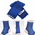 Miniatyrbillede 5 af 10: 1 Par Bekv�ma & St�djande Fotledsst�d Blue