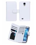 Elegant ROYBEN Plånboksfodral med 9 kortfack Samsung S7 EDGE Vit