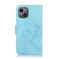 Pikkukuva 1 / 11: iPhone 15 - Tyylikäs lompakkokotelo, jossa on 3 korttipaikkaa Light blue