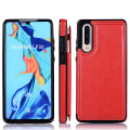 Miniatyrbilde 5 av 11: Huawei P30 - Stilsäkert Smart Skal med Kortfack Blå