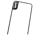 Pikkukuva 10 / 11: MyGuard Skydd för Baksida samt Kamera till iPhone XS (Aluminium) Svart