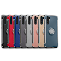 Pikkukuva 1 / 11: Skyddande Smart Skal med Ringhållare (ODOR) - Huawei P30 Pro Blå