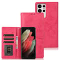 Smidigt Plånboksfodral - Samsung Galaxy S21 Ultra Rosa