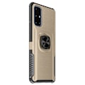 Miniatyrbillede 5 af 11: Samsung Galaxy A71 - Effektfullt LEMAN Skal med Ringhållare Svart