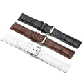 Pikkukuva 6 / 11: Stilsäkert Vintage-Design Klockarmband i PU-Läder Vit 20mm