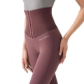 Pikkukuva 2 / 11: Mjuka Hög Kvalitets Sport Yoga Leggings Hög Midja Svart L