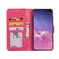 Miniatyrbillede 10 af 11: Veludført 2 i 1 Pungeetui - Samsung Galaxy S10 Plus Himmelsblå