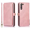 Samsung Galaxy S23 - Plånboksfodral med Smartfunktion Roséguld