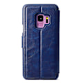 Miniatyrbillede 8 af 11: Samsung Galaxy S9 (Class-Y) Stilsikkert Pungetui Svart
