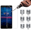 Miniatyrbillede 1 af 11: Sk�rmskydd Standard 0,3mm Nokia 3.1 Plus Transparent/Genomskinlig