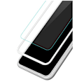 Pikkukuva 10 / 11: iPhone X - (2-PACK) MyGuard Skärmskydd av Carbonmodell (HD) Svart