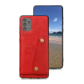Miniatyrbilde 1 av 10: Lättanvänt Skal med Kortfack - Samsung Galaxy A32 Röd