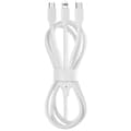 Pikkukuva 3 / 4: Effektfull 3 in 1 Micro USB Type-C Lightning Laddningskabel Vit