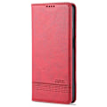 Miniatyrbillede 1 af 11: Effektiv YAZUNSHI Wallet Case - Samsung Galaxy A32 Röd