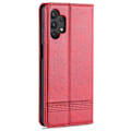 Miniatyrbillede 11 af 11: Effektiv YAZUNSHI Wallet Case - Samsung Galaxy A32 Röd