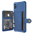 Miniatyrbild 7 av 11: iPhone XR - Smidigt Stötdämpande Skal med Kortfack Grön