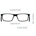 Miniatyrbillede 5 af 11: Exklusiva Hängande Läsglasögon med Magnetiskt Fäste - TR-material Grå 4