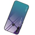 Huawei P40 Lite E - Stilsäkert Skal Lila/Blå