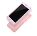 iPhone 7 PLUS - Praktiskt Stilsäkert Silikonfodral TOUCHFUNKTION Rosa
