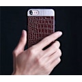 Miniatyrbillede 4 af 10: iPhone 7 Plus - Praktiskt Smart Smart skal från Croco-Serien Vit