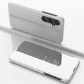 A24 4G - Smart spegelvänt Lyxfodral Silver