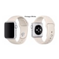 Miniatyrbillede 8 af 11: Apple Watch 44mm -  NORTH EDGE Stilfuldt Silikonarmbånd Matt Gul L