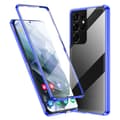 Smart Dubbelsidigt Skal- Samsung Galaxy S21 Ultra Blå