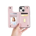 Pikkukuva 11 / 11: Smidigt Skal med Kortfack - iPhone 14 Plus Roséguld