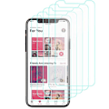 Pikkukuva 5 / 10: 5-PACK Skärmskydd för iPhone X (MyGuard) Screen-Fit