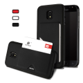 Miniatyrbillede 5 af 11: Pocard Skal med kortfack till Samsung Galaxy J3 2017 Vit
