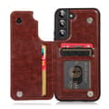 Samsung Galaxy S23 - Skyddande Skal Kortfack Brun