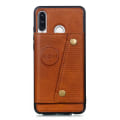 Miniatyrbild 2 av 11: Huawei P30 Lite - Effektfullt Retro Skal med Korthållare Grå