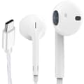 Pikkukuva 1 / 8: Effektfulla Slittåliga Type-C In-Ear Hörlurar Vit