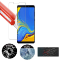 Miniatyrbild 9 av 11: 2-PACK Skärmskydd Standard HD 0,3mm Samsung Galaxy A9 (2018) Transparent