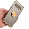 Pikkukuva 9 / 11: Samsung Galaxy S10+ - Exklusivt Skal med Ringhållare Blå