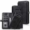 Pikkukuva 3 / 11: Smidigt Dubbelt Plånboksfodral - Samsung Galaxy S10 Plus Mörkgrön