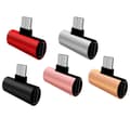 Miniatyrbillede 1 af 8: Type-C 2-1 Mini Adapter Laddare Roséguld