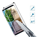 Pikkukuva 4 / 11: 2-PACK Galaxy S8+ Skärmskydd CASE-Friendly HD 0,3mm Svart
