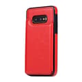 Samsung Galaxy S10e - Praktiskt Plånboksskal Nkobee Röd